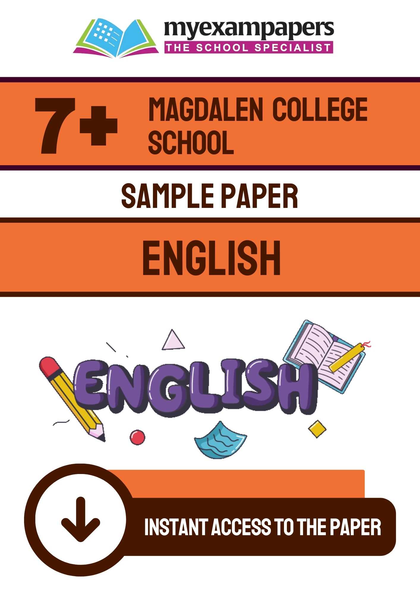 7+ Magdalen College School - English