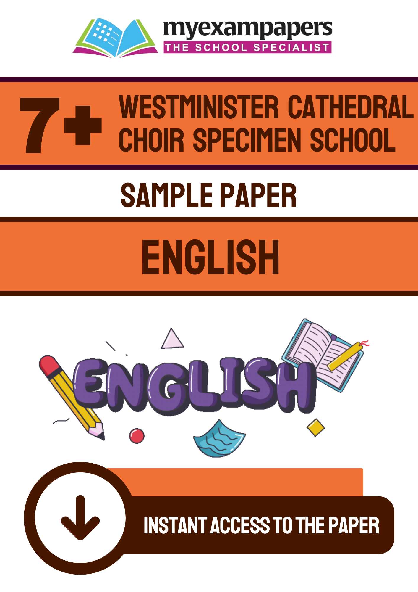 7+ Westminster Cathedral Choir School  - English