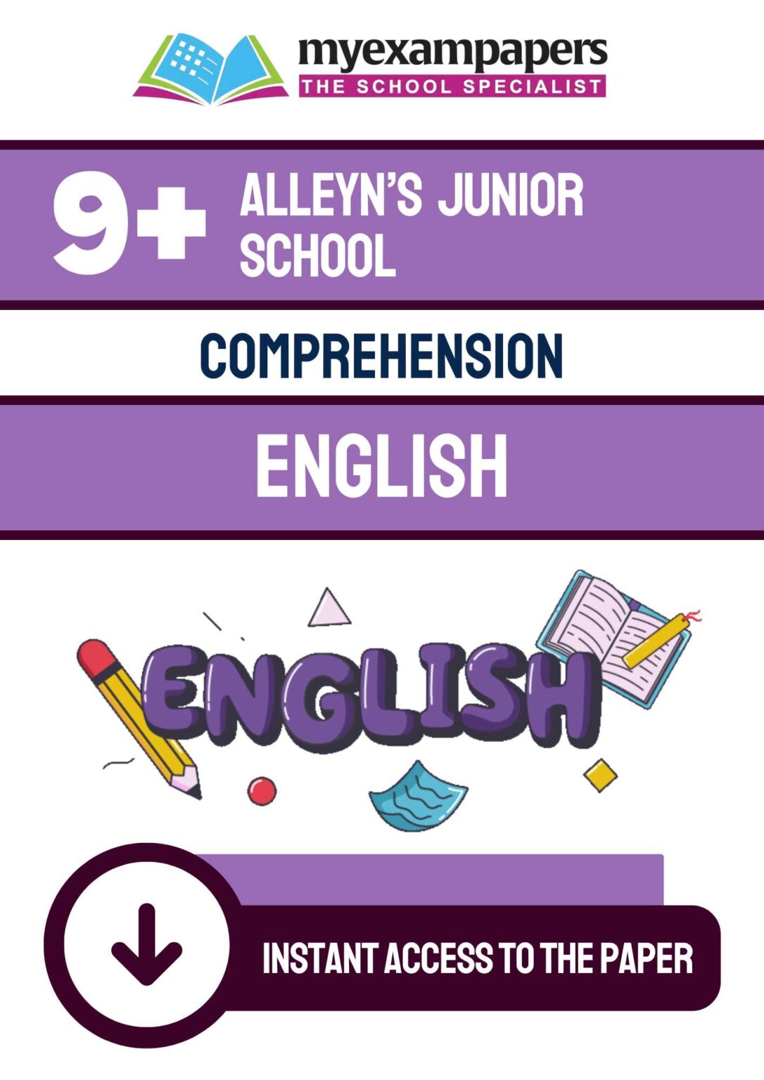 9+ Alleyn’s Junior School (COMPREHENSION) – MyExamPapers UK